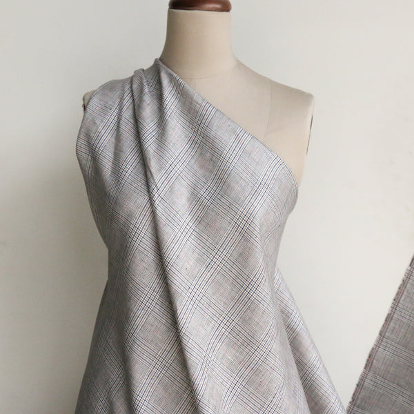 Luciano Check Linen
