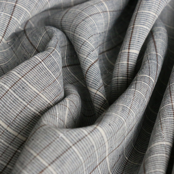 Monopoli Check Linen Blend