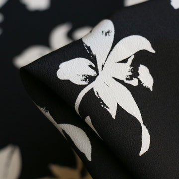 Murano Fiori Silk Crepe De Chine