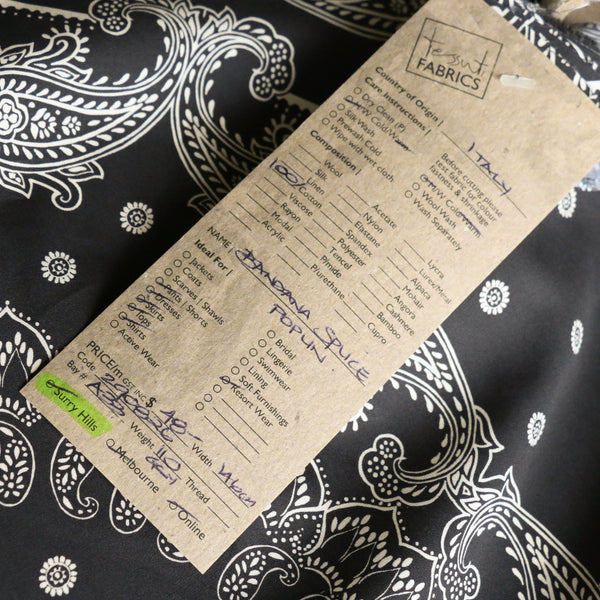 Bandana Splice Poplin