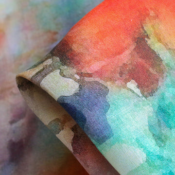 Petal Reflections - Printed Linen