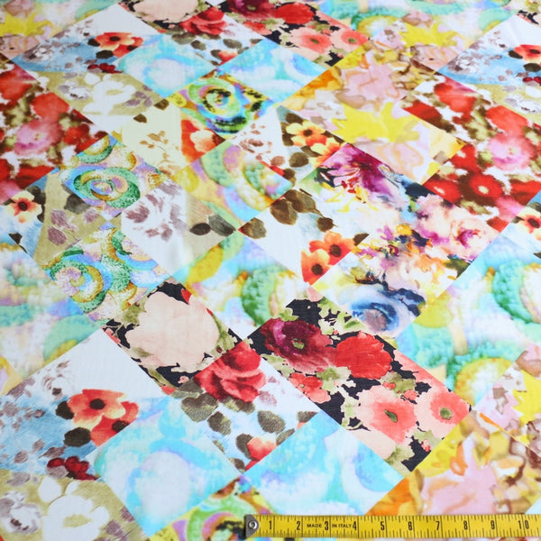 Last Chance of Spello Splice Viscose Crinkle Georgette