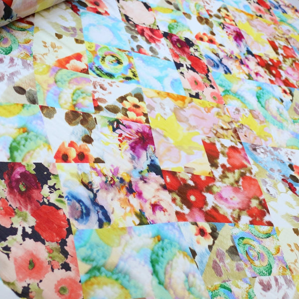 Last Chance of Spello Splice Viscose Crinkle Georgette