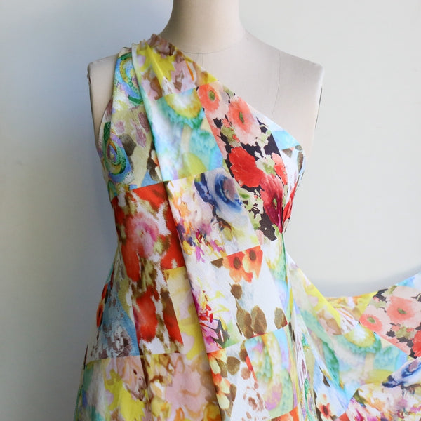 Last Chance of Spello Splice Viscose Crinkle Georgette