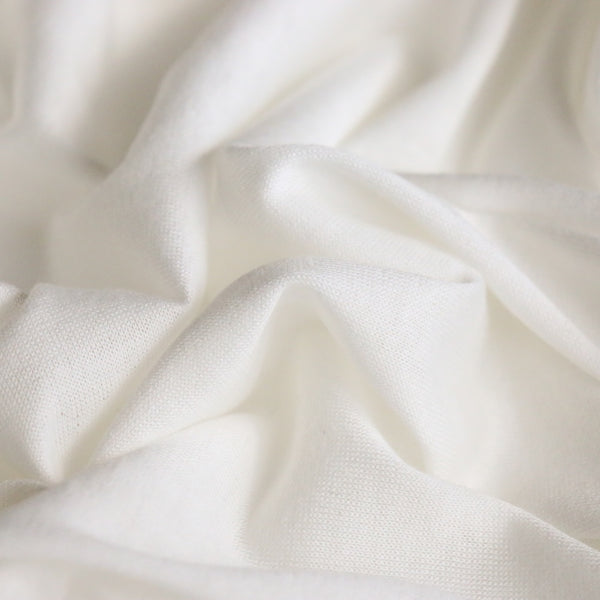 Off White Comb Cotton Knit