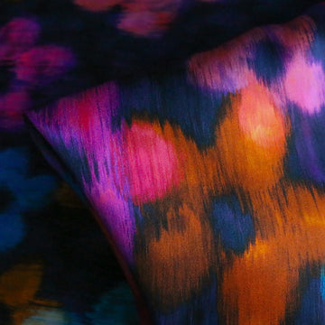 Frances Wild Navy/Fuschia - Liberty Belgravia Silk Satin