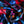Frances Wild Navy/Fuschia - Liberty Belgravia Silk Satin