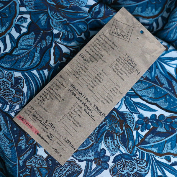 Hawaiian Paisley - Liberty Kensington Silk CDC