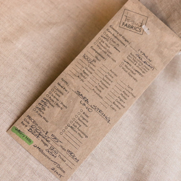 Sara String Linen