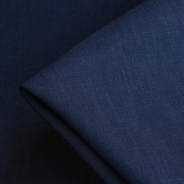 Pista Navy Stretch Viscose/Linen