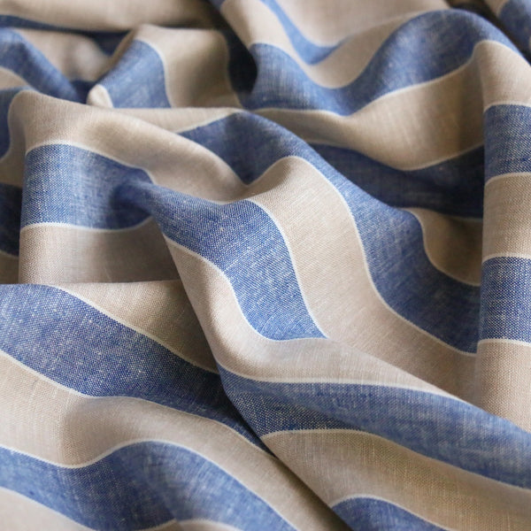 Biarritz Blu Linen