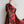 Fragile Blooms Choc/Red - Belgravia Silk Satin