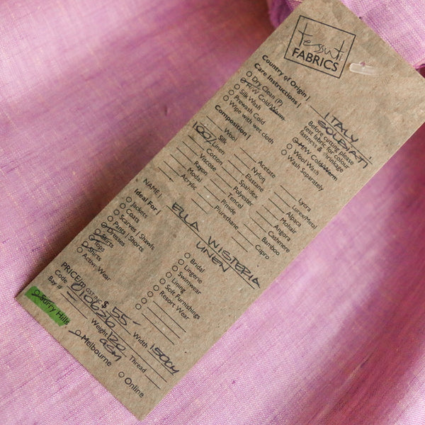 Ella Wisteria Linen