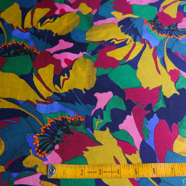Peony Parade Multi - Liberty Belgravia Silk Satin