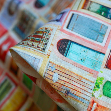 Lisboa Multi Printed Linen