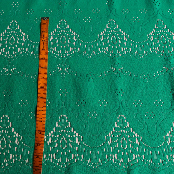 Bluebird Emerald Textured Lace