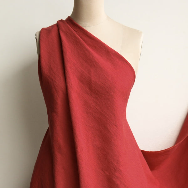 Bedford Cayenne Washed Linen