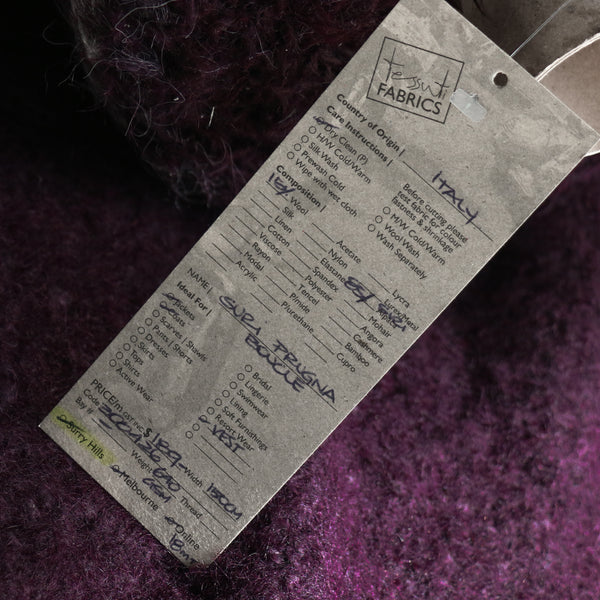 Suri Prugna Boucle Coating