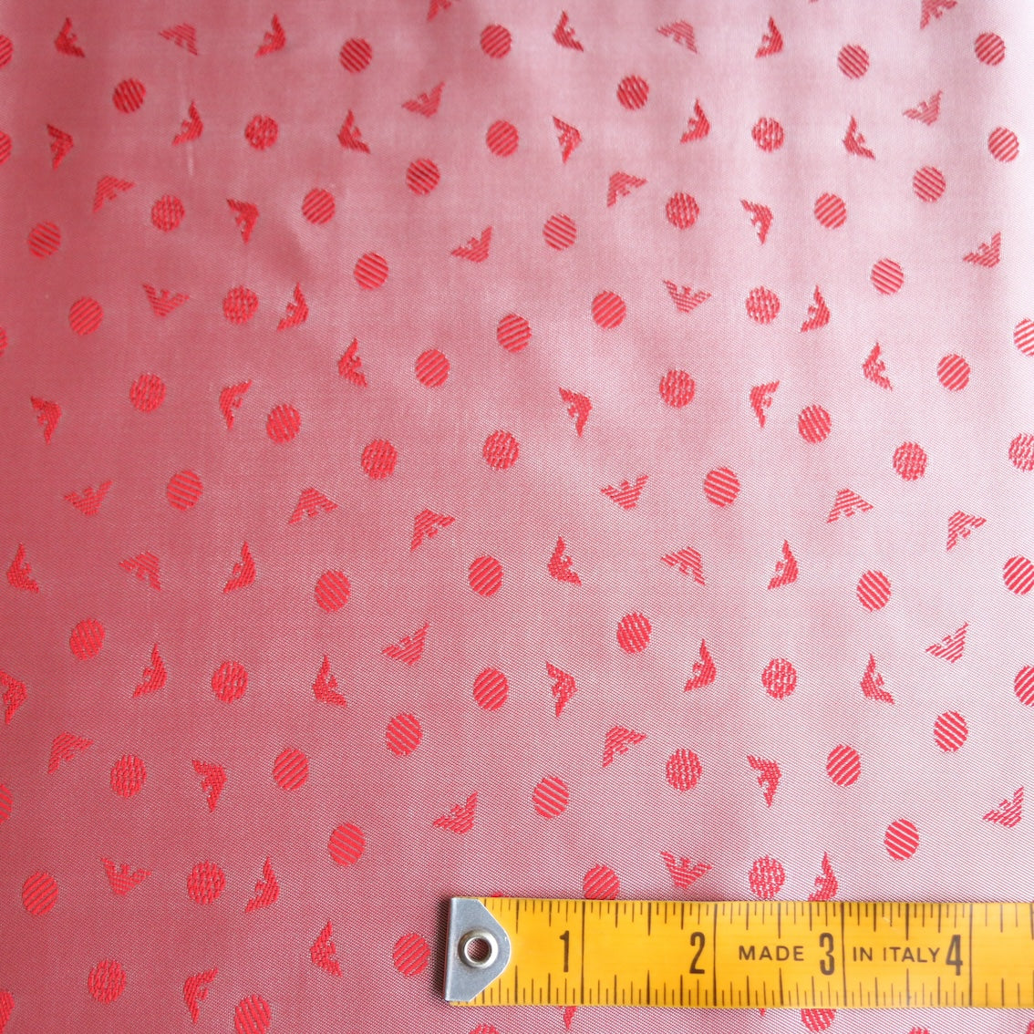 Embossed Red - Fancy Lining