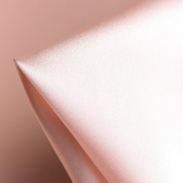 Soft Pink Silk Satin - 19mm