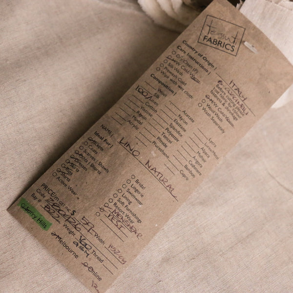 Lino Natural Linen