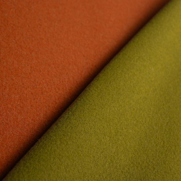 Dani Double Coating Chartreuse/Jaffa