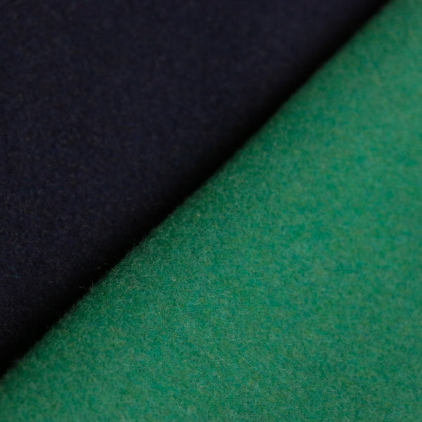 Dani Double Coating Navy/Emerald
