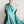New Teal Silk Satin
