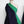 Dani Double Coating Navy/Emerald