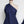 Santina Marine Blue Hanky Linen