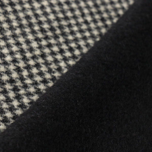Silvana Nero Houndstooth Coating