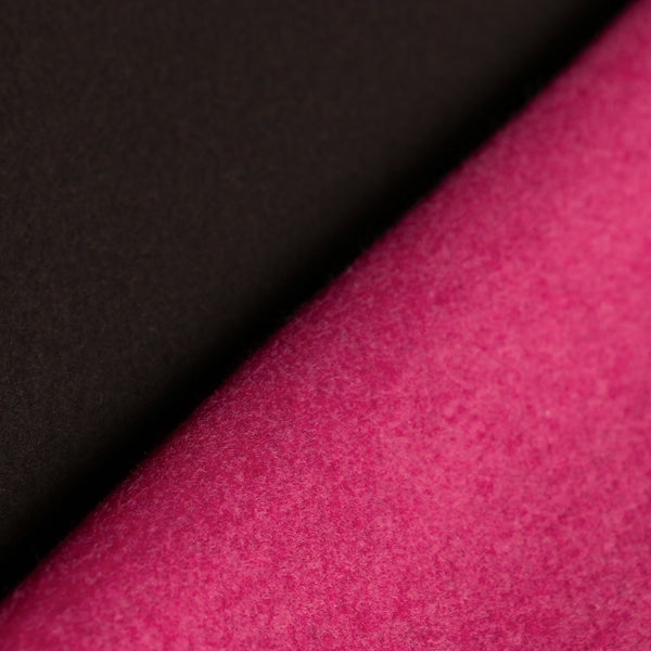 Dani Double Coating Espresso Fuchsia