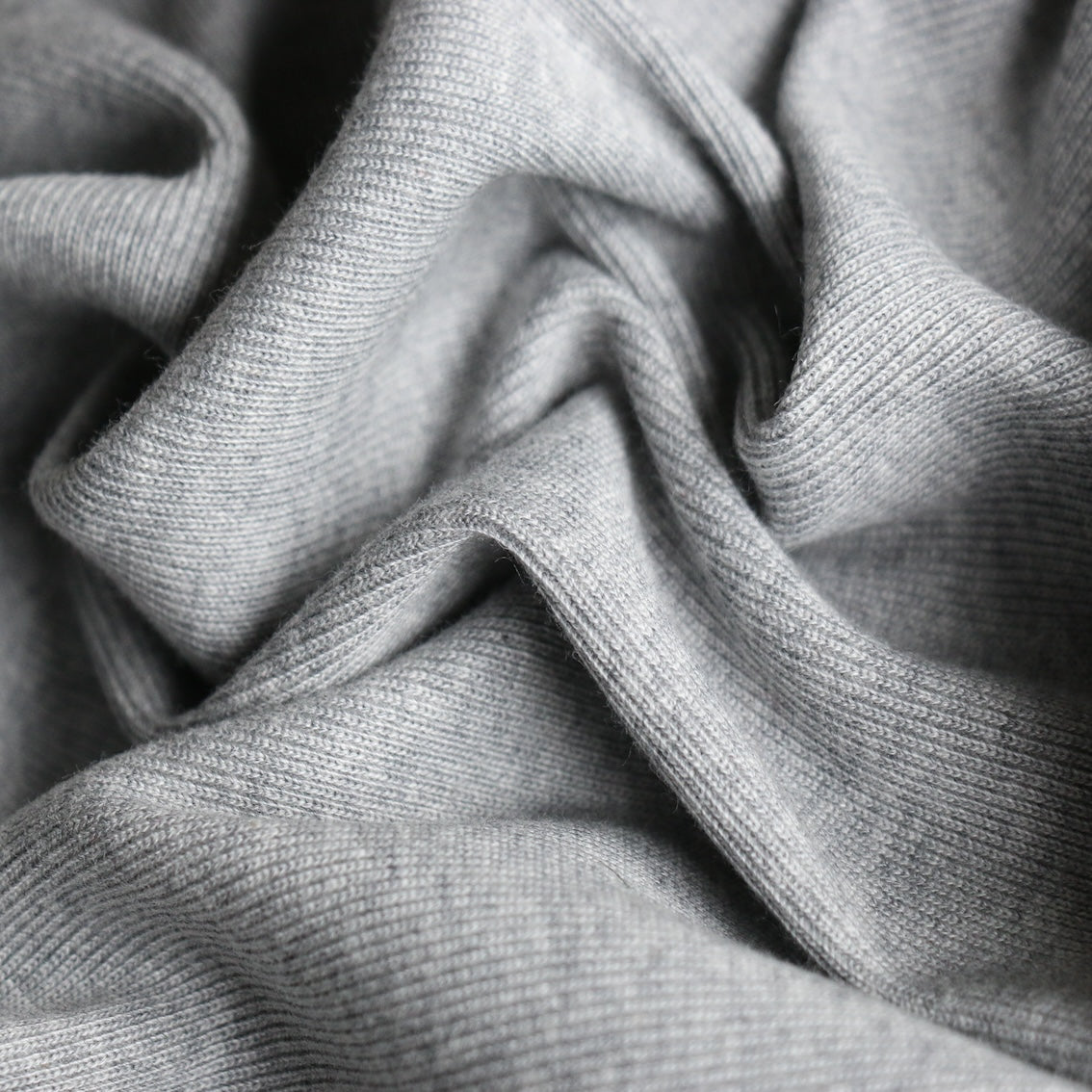 Ribbing Grey Marle