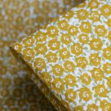 Turmeric Spring Seersucker Cotton