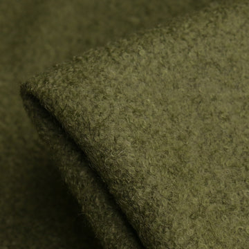 Bouclé Moss Green Coating