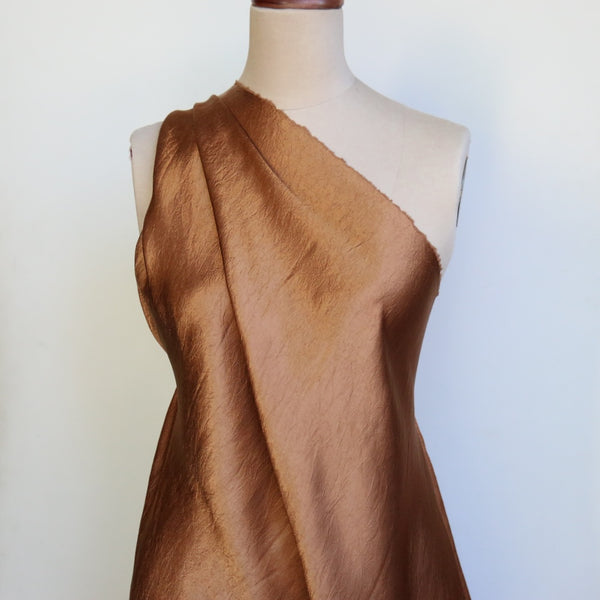 Valeria Gold Vintage Satin