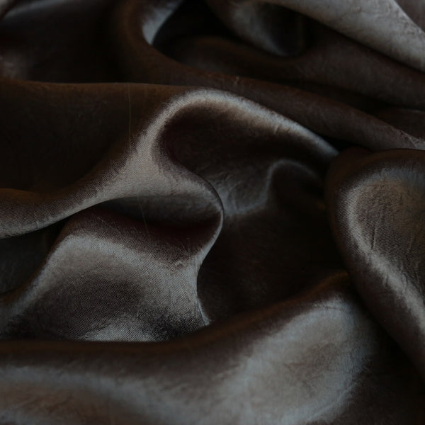 Valeria Olive Vintage Satin