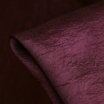 Valeria Merlot Vintage Satin