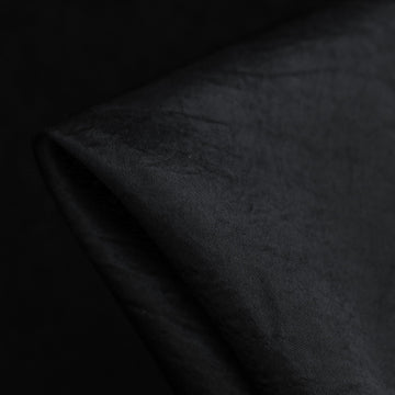 Valeria Black Vintage Satin