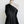 Valeria Black Vintage Satin