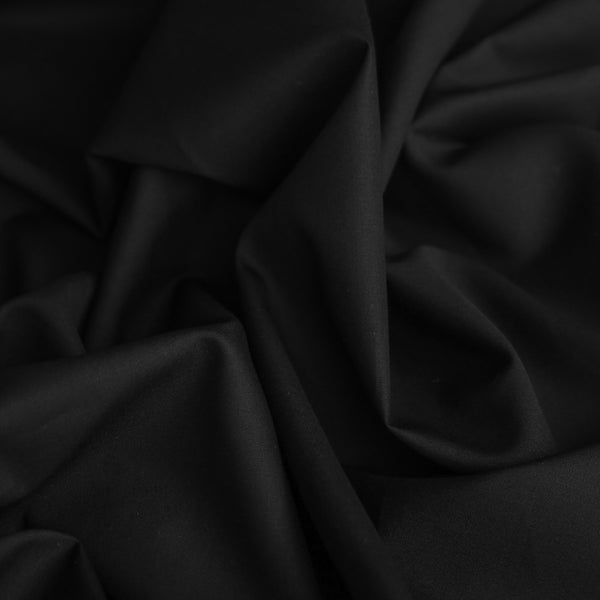 Moretti Nero Poplin Shirting