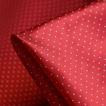 Lin Mini Spot Red - Fancy Lining