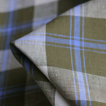 Carlotta Plaid Yarn Dyed Linen