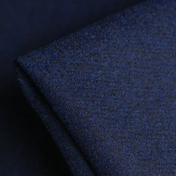 Zimone Marina Blu Melange - Felted Wool Knit