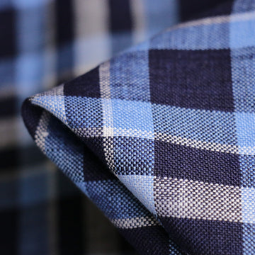 Emilia Plaid Check Linen