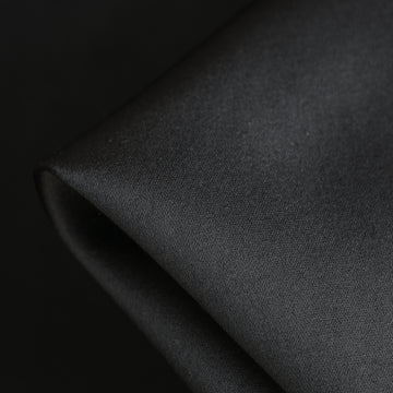 Catwalk Black Satin Backed