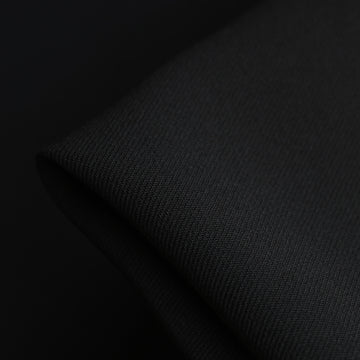 Claudio Nero Wool Twill