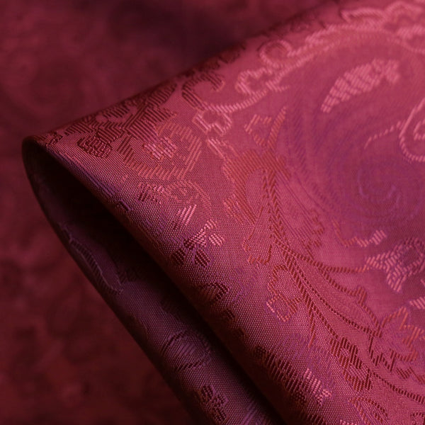 Lin Paisley Mini Garnet - Fancy Lining