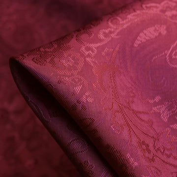Lin Paisley Mini Garnet - Fancy Lining