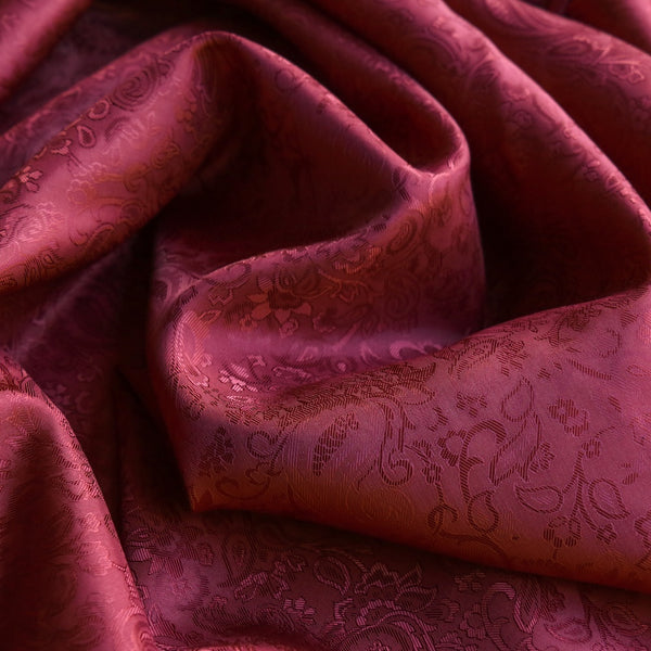 Lin Paisley Mini Garnet - Fancy Lining